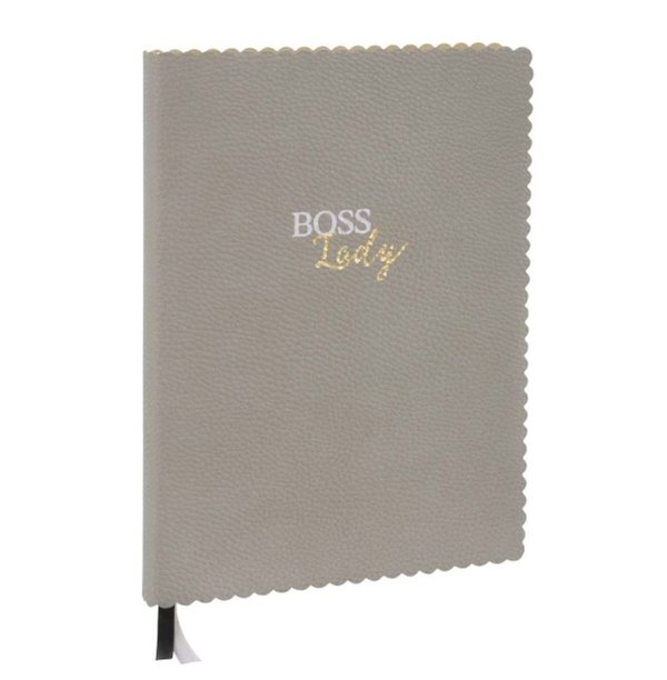 Notizbuch, DIN A 5, 120 Blatt, Boss Lady, taupé