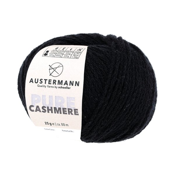 Pure Cashmere von Austermann, schwarz